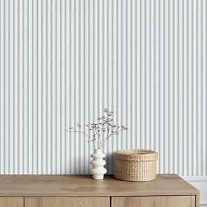 Ticking Stripe Wallpaper