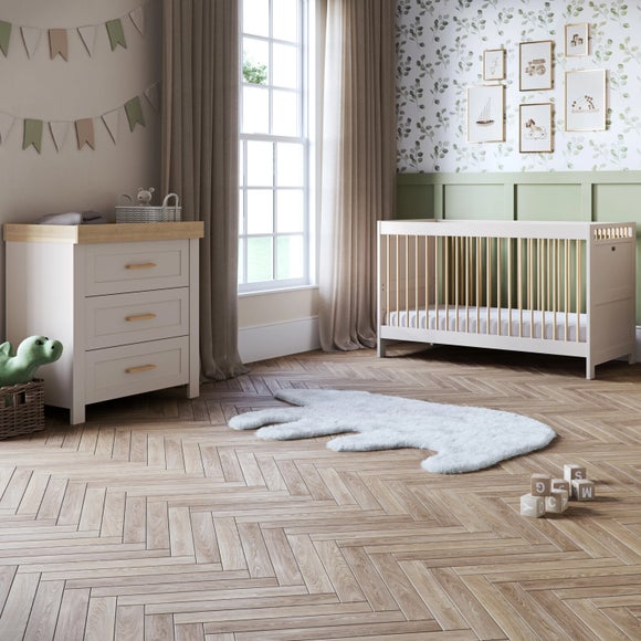 Silver Cross Seville 2 Piece Nursery Room Set