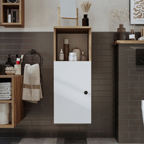 Lotus 1 Door Towel Cabinet