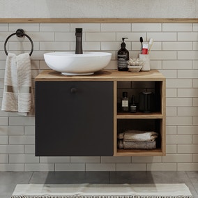 Lotus 1 Drawer Vanity Unit