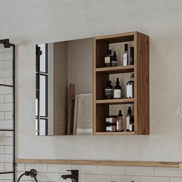 Photo 4 of Lotus 1 Door Mirror Wall Cabinet