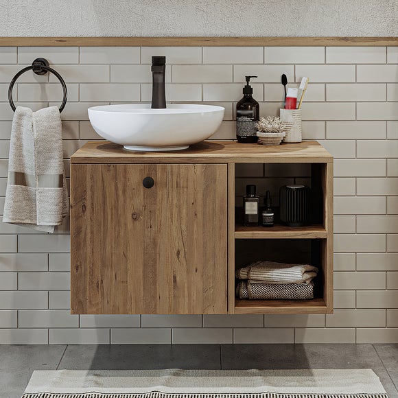 Lotus 1 Drawer Vanity Unit