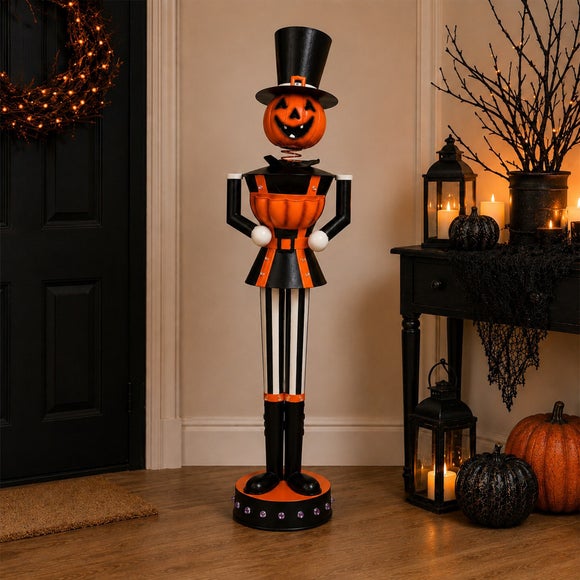 Hocus Pocus Metal Nutcracker Soldier Ornament
