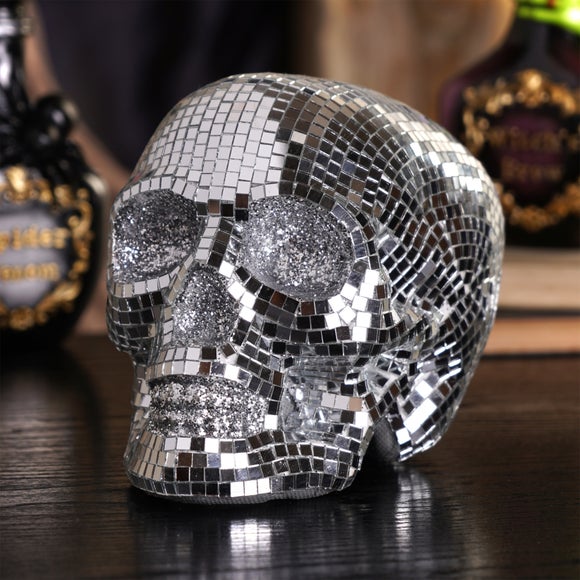 Photo 1 of Hocus Pocus Disco Skull Ornament