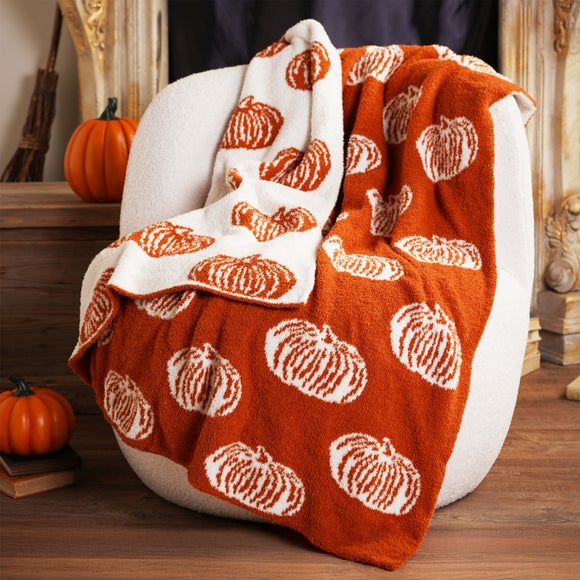 Hocus Pocus Pumpkin Family Throw