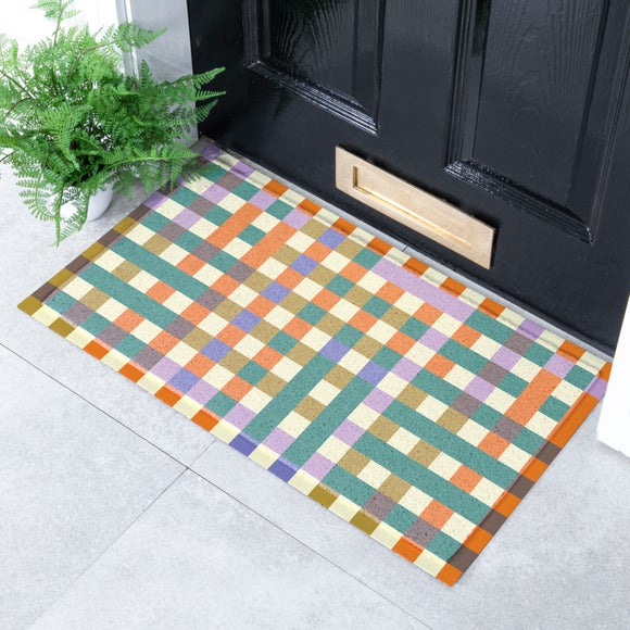 Artsy Mats Elizabeth Olwen Pixels Indoor Outdoor Doormat