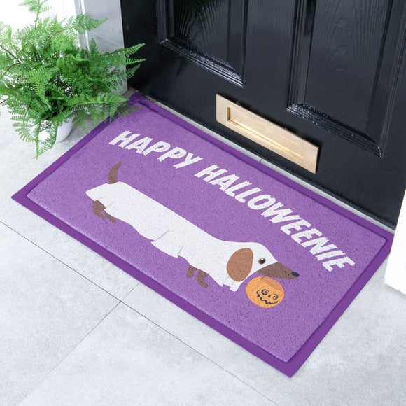 Artsy Mats Happy Halloweenie Indoor Outdoor Doormat