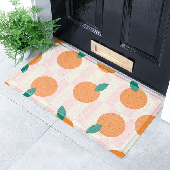 Artsy Mats Elizabeth Olwen Oranges Indoor Outdoor Doormat