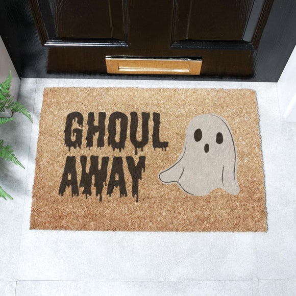 Artsy Mats Ghoul Away Coir Doormat