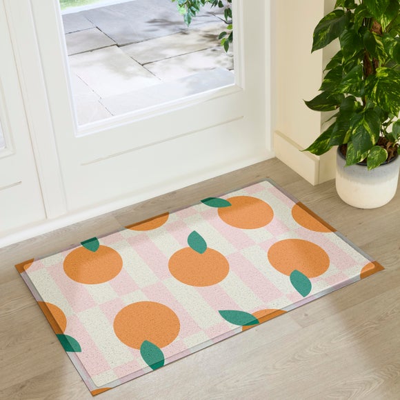 Artsy Mats Elizabeth Olwen Oranges Indoor Outdoor Doormat