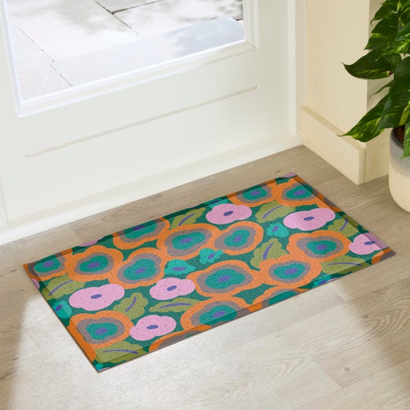 Artsy Mats Elizabeth Olwen Flora Indoor Outdoor Doormat