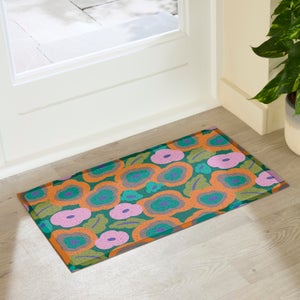 Artsy Mats Elizabeth Olwen Flora Indoor Outdoor Doormat