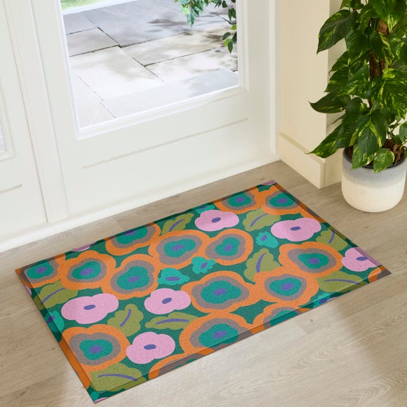 Artsy Mats Elizabeth Olwen Flora Indoor Outdoor Doormat