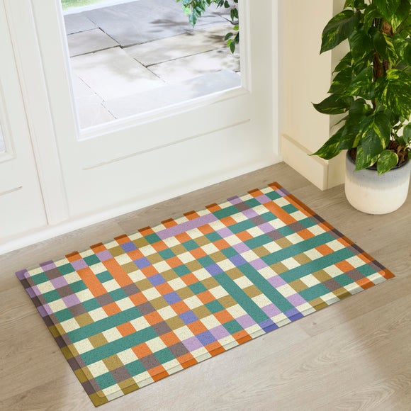 Artsy Mats Elizabeth Olwen Pixels Indoor Outdoor Doormat