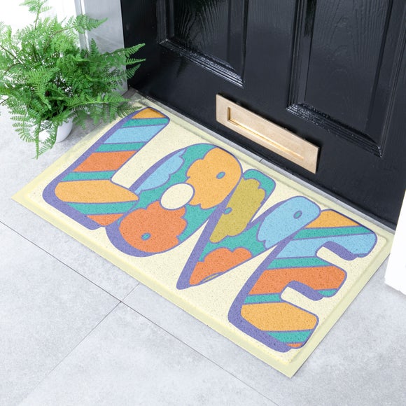 View Artsy Mats Elizabeth Olwen Love Indoor Outdoor Doormat