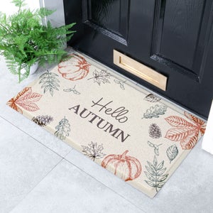 Artsy Mats Hello Autumn Indoor Outdoor Doormat