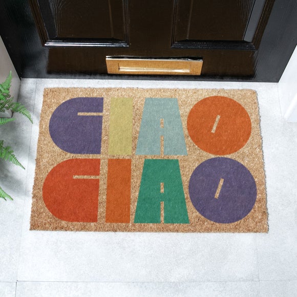 Artsy Mats Elizabeth Olwen Ciao Ciao Coir Doormat