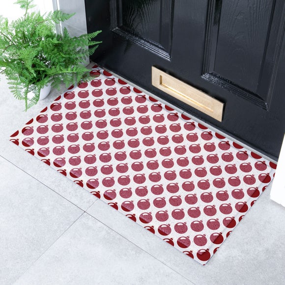 Artsy Mats Bauble Pattern Indoor Outdoor Doormat