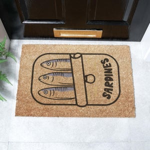 Artsy Mats Sardine Tin Coir Doormat