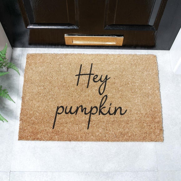 Artsy Mats Hey Pumpkin Coir Doormat