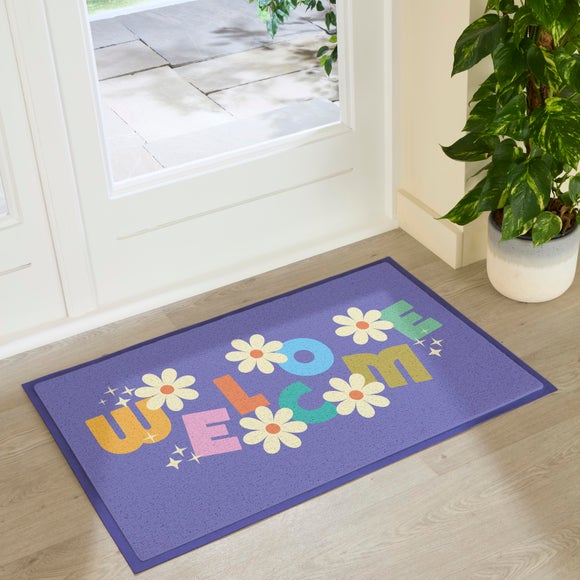 Artsy Mats Elizabeth Olwen Welcome Indoor Outdoor Doormat