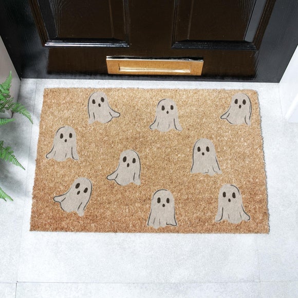 Artsy Mats Ghost Pattern Coir Doormat
