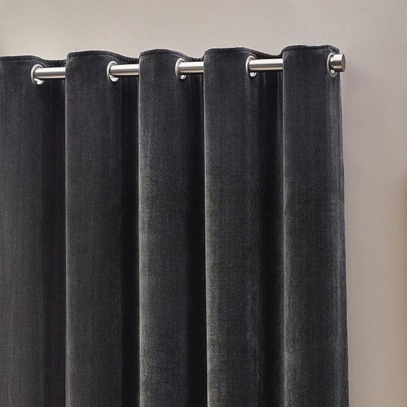 Yard Chenille Eyelet Curtains (Blackout Available)