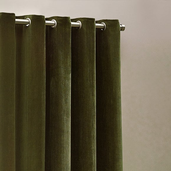 Yard Chenille Eyelet Curtains (Blackout Available)