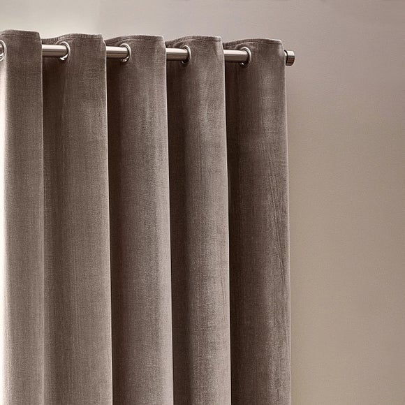Yard Chenille Eyelet Curtains (Blackout Available)