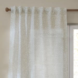 Yard Perrie Leaf Hidden Tab Top Voile Panel