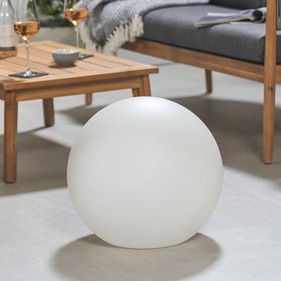 Return - Campanula Ball Colour Changing Rechargeable Large LED Outdoor Floor Lamp