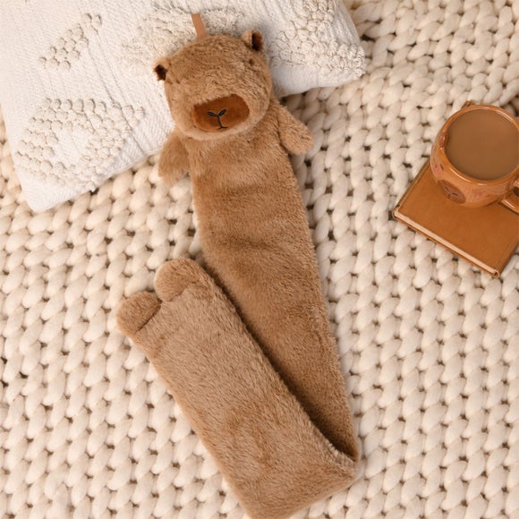 The Feel Good Club Capybara Long Hot Water Bottle
