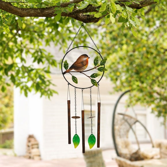 Country Living Robin Wind Chime