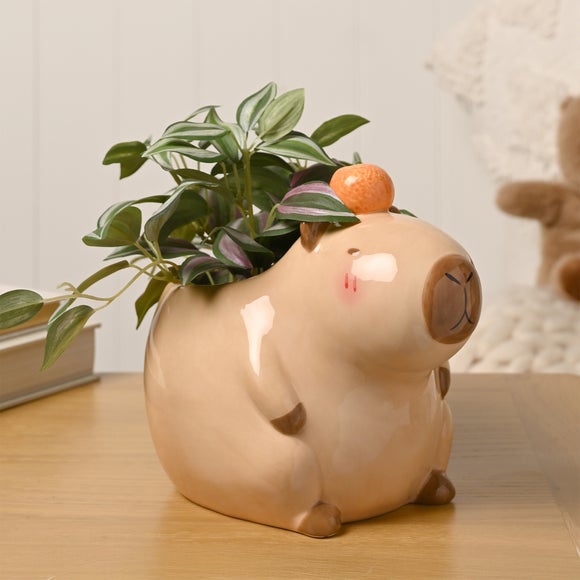 The Feel Good Club Capybara Large Plant Pot