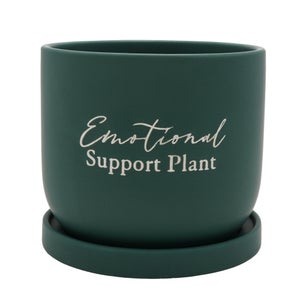Country Living Emotional Support Plant Ceramic Plant Pot