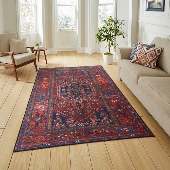 Think Rugs Kashmar Medallion Washable Rug