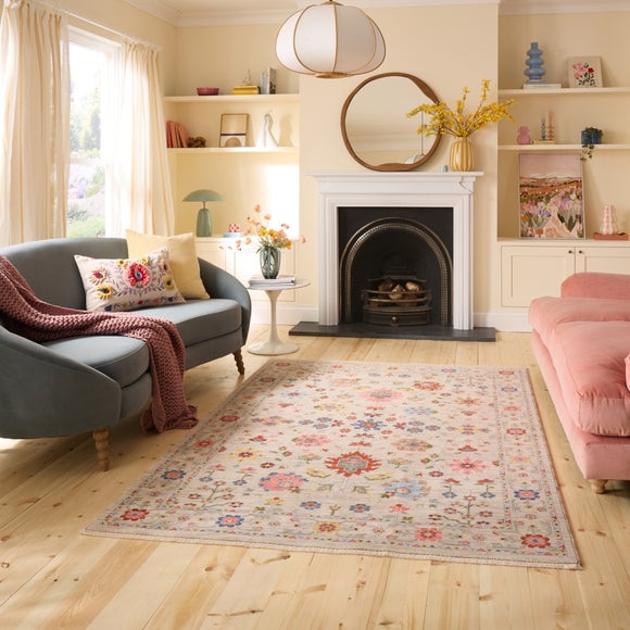 Think Rugs Suzani Rosette Rug