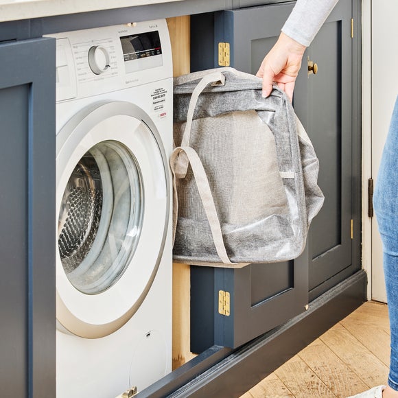 Minky Waterproof Laundry Basket