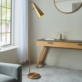 Vogue Tilly Industrial Adjustable Floor Lamp