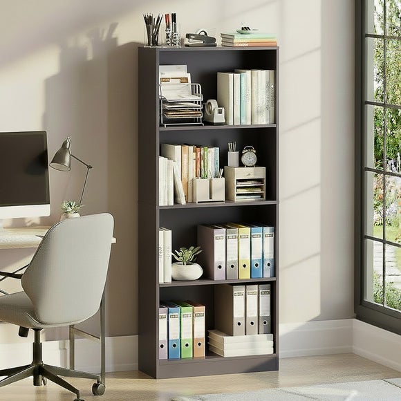 Return - Cambridge 4 Tier Large Bookcase