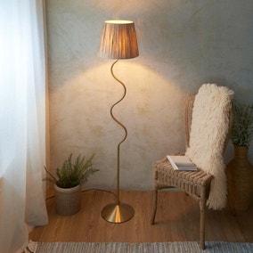Vogue Priya Boho Wavy Floor Lamp