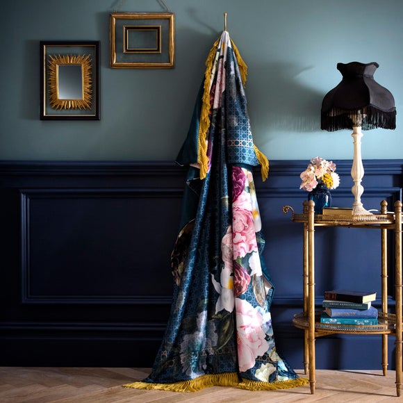 Laurence Llewelyn-Bowen Bouquet List Throw