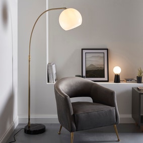 Vogue Hartwell Adjustable Arc Floor Lamp