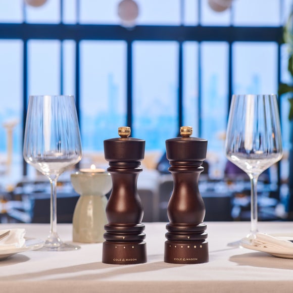 Cole and Mason London Grind Select Salt and Pepper Mill Set