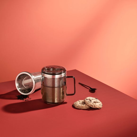 AdHoc Yuna Tea Glass with Tea Infuser
