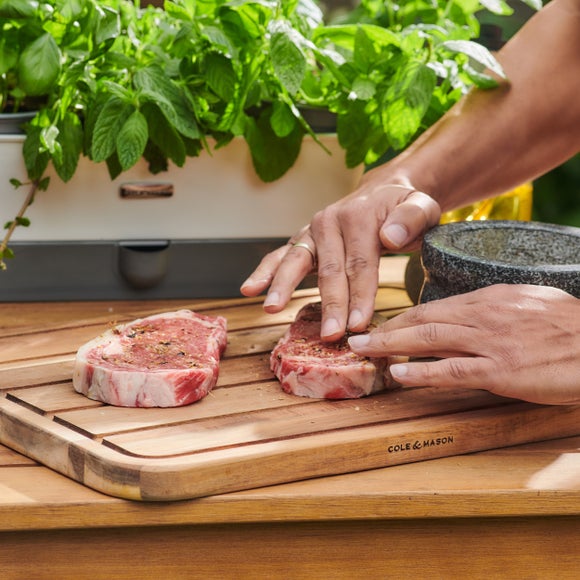 Cole and Mason Berden Acacia Carving Board