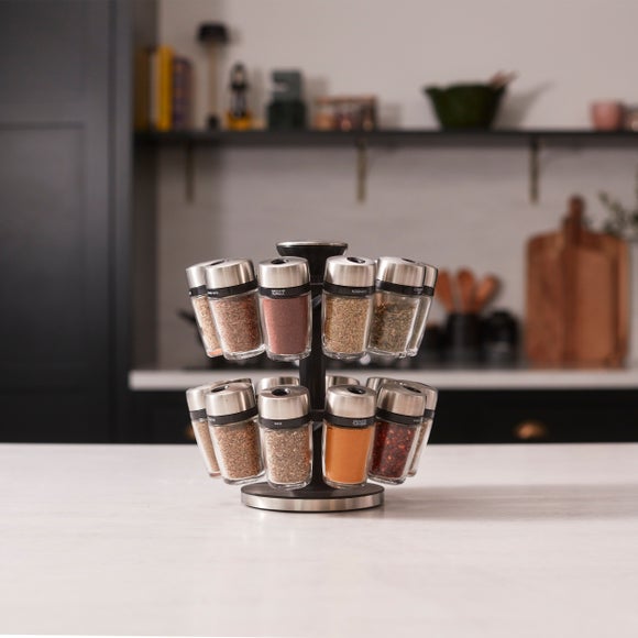 Cole and Mason 20 Jar Herb and Spice Carousel