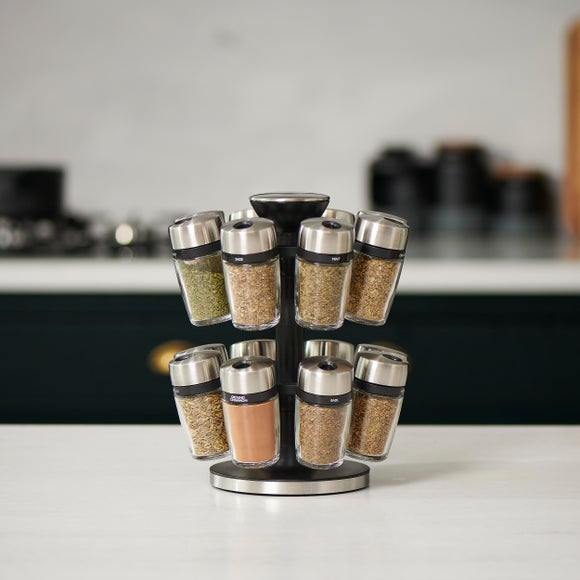 Cole and Mason 16 Jar Herb and Spice Carousel