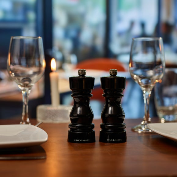 Cole and Mason London Acrylic Salt and Pepper Mill Set
