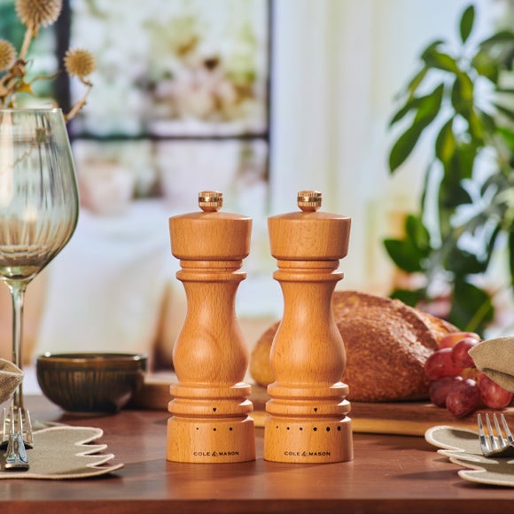 Cole and Mason London Grind Select Salt and Pepper Mill Set